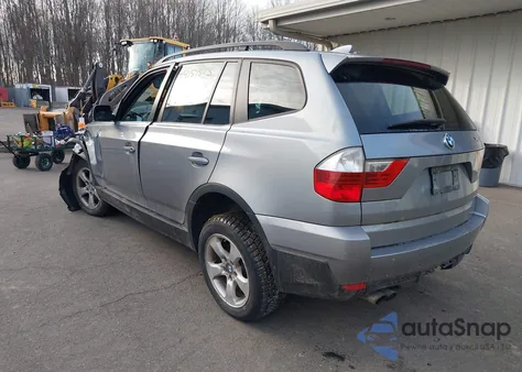 2007 BMW X3 3.0Si from USA, damaged, VIN WBXPC93477WF08942